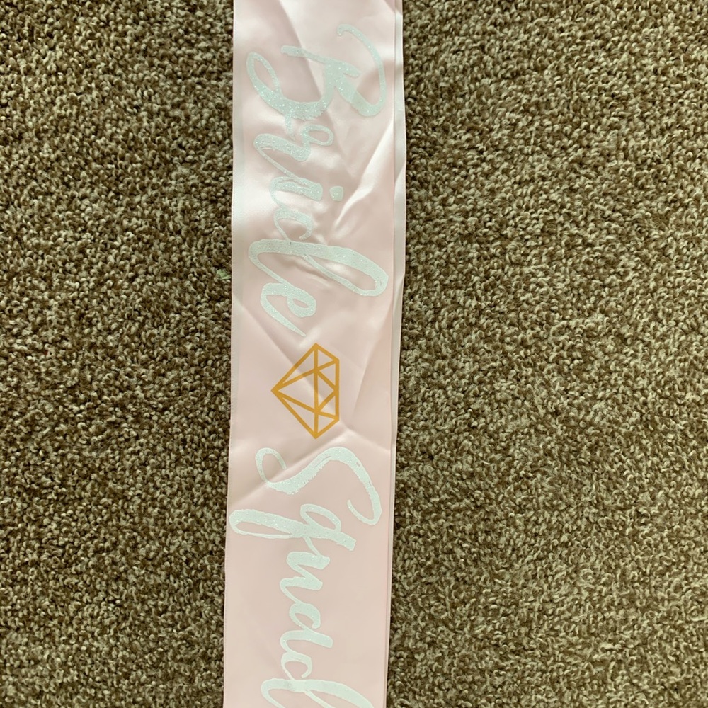 Bridal sash
